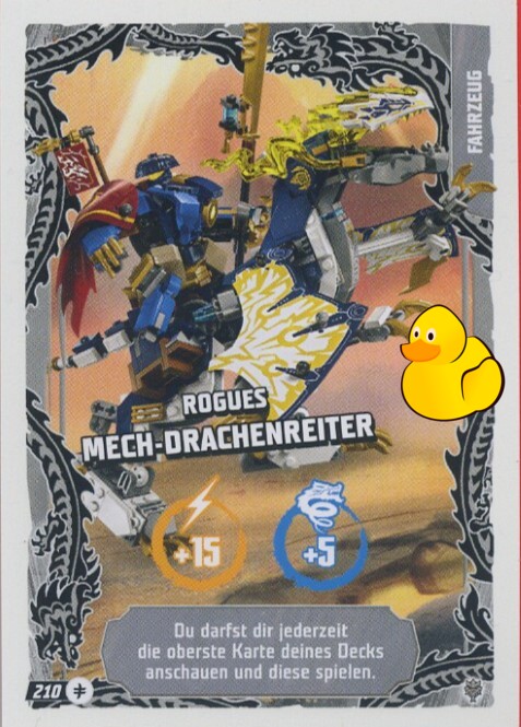 LEGO Ninjago Serie 11 | #210 Rogues Mech-Drachenreiter