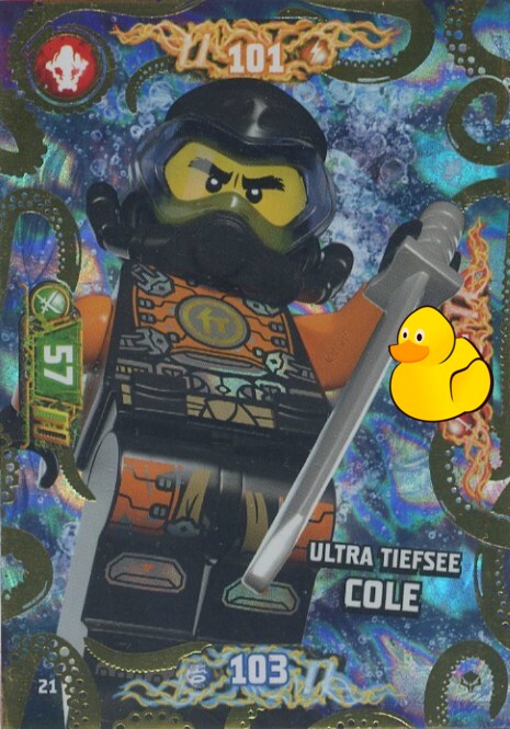 LEGO Ninjago Serie 7 Next Level | #021 Ultra Tiefsee Cole