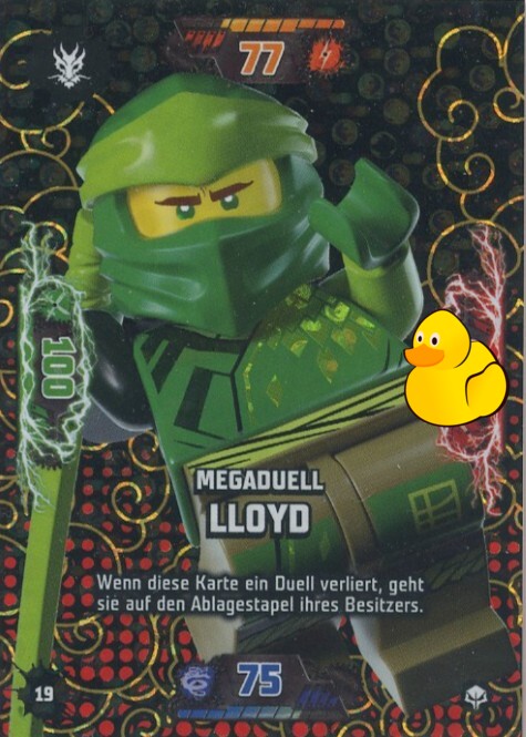 LEGO Ninjago Serie 7 Next Level | #019 Megaduell Lloyd