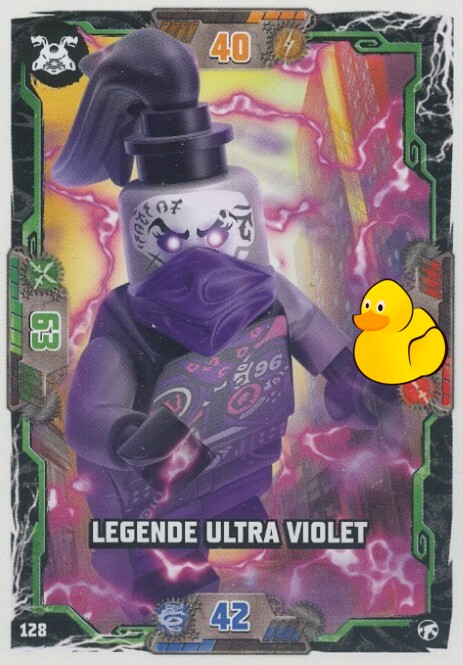 LEGO Ninjago Serie 8 Next Level | #128 Legende Ultra Violet