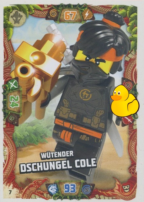 LEGO Ninjago Serie 6 Next Level | #007 Wütender Dschungel Cole 