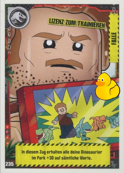 LEGO Jurassic World Serie 3 | #235 Lizenz zum Trainieren