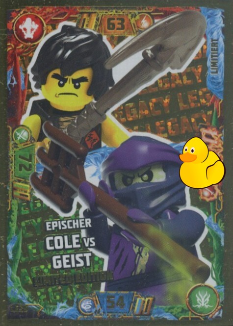 LEGO Ninjago Serie 7 | #LE25 Epischer Cole vs. Geist