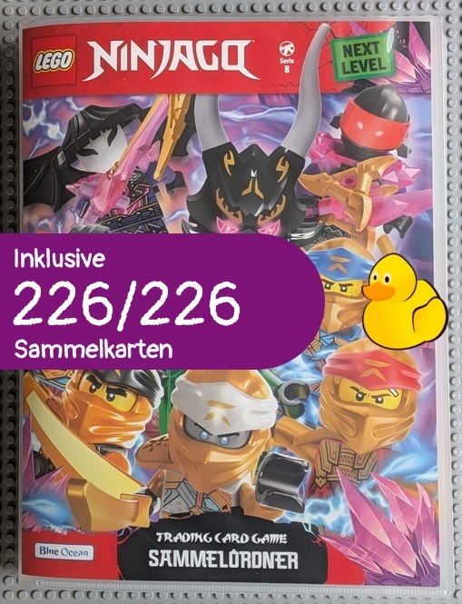 Ninjago Serie 8 NEXT LEVEL Premium Sammelalbum (226 / 226)