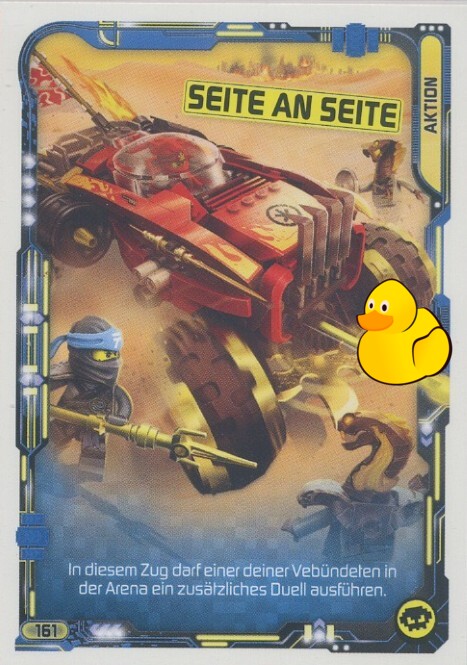 LEGO Ninjago Serie 5 | #161 Seite an Seite 