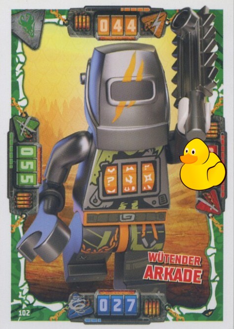 LEGO Ninjago Serie 4 | #102 Wütender Arkade 