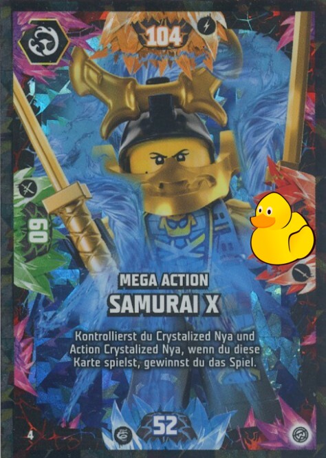 LEGO Ninjago Serie 8 | #004 Mega Action Samurai X