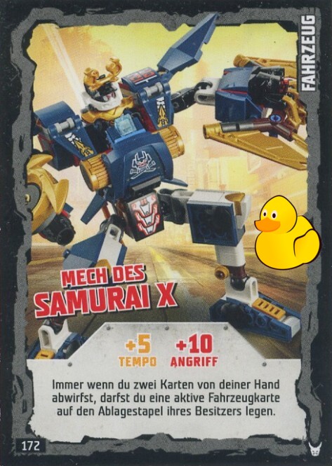 LEGO Ninjago Serie 3 | #172 Mech des Samurai X 