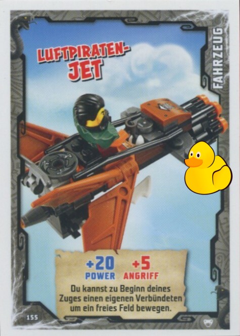 LEGO Ninjago Serie 2 | #155 Luftpiraten-Jet 