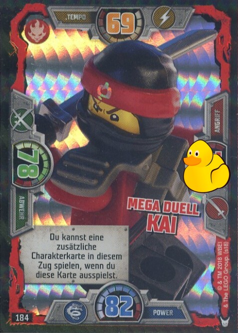 LEGO Ninjago Serie 3 | #184 Mega Duell Kai