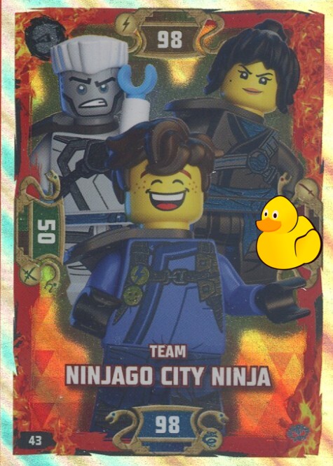 LEGO Ninjago Serie 5 | #043 Team Ninjago City Ninja LEGO Ninjago Serie 5 | #043 Team Ninjago City Ninja