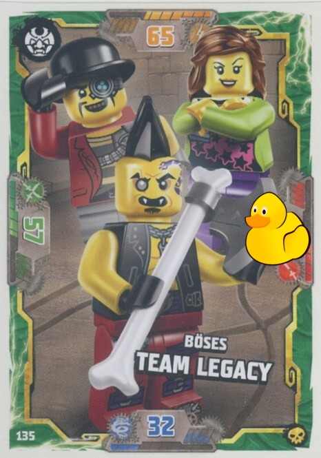 LEGO Ninjago Serie 6 | #135 Böses Team Legacy 