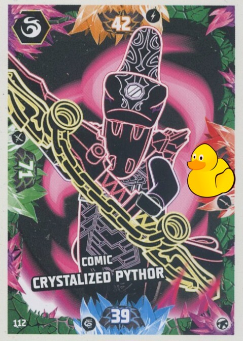 LEGO Ninjago Serie 8 Next Level | #112 Comic Crystalized Pythor