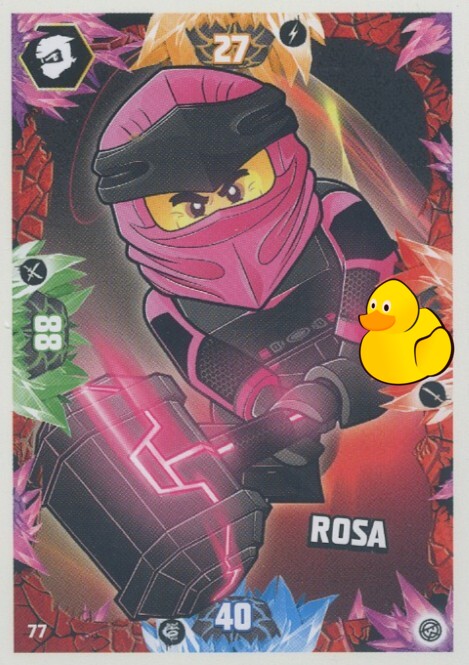 LEGO Ninjago Serie 8 | #077 Rosa