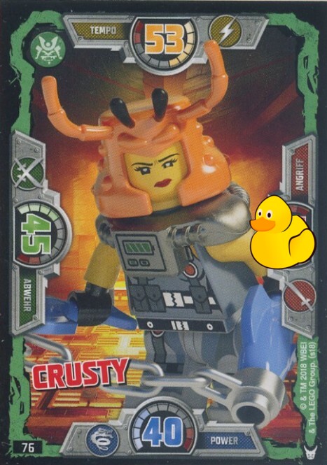 LEGO Ninjago Serie 3 | #076 Crusty 