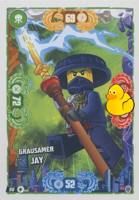 LEGO Ninjago Serie 11 | #096 Grausamer Jay