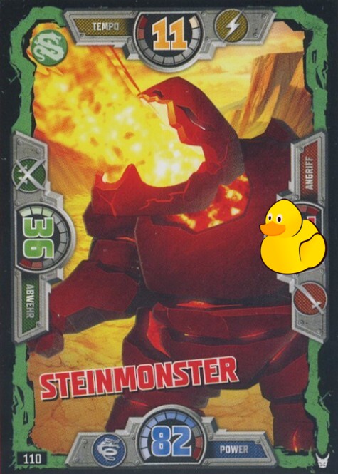 LEGO Ninjago Serie 3 | #110 Steinmonster 
