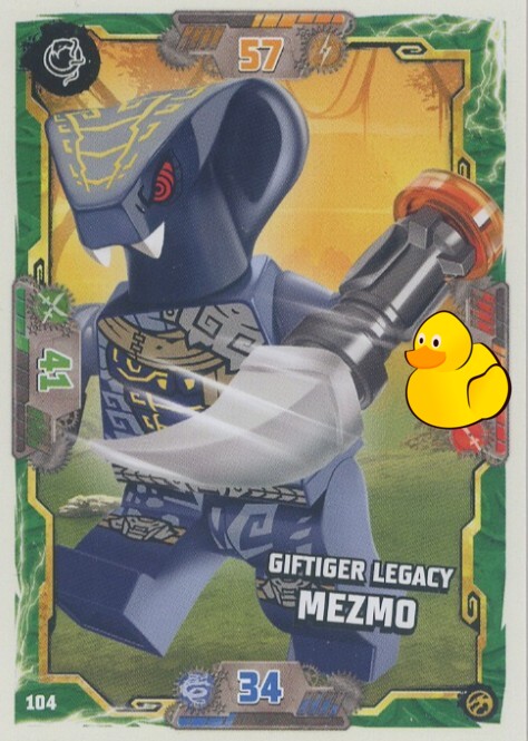 LEGO Ninjago Serie 7 | #104 Giftiger Legacy Mezmo