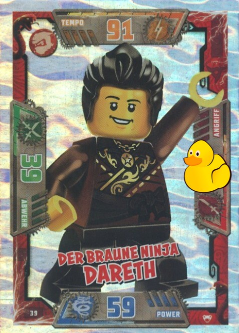LEGO Ninjago Serie 2 | #039 Der Braune Ninjago Dareth