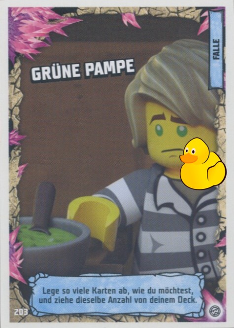 LEGO Ninjago Serie 8 | #203 Grüne Pampe