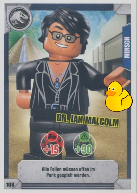 LEGO Jurassic World Serie 1 | #108 Dr. Ian Malcolm