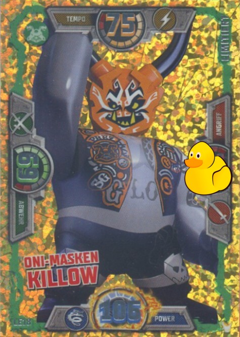 LEGO Ninjago Serie 3 | #LE18 Oni-Masken Killow LEGO Ninjago Serie 3 | #LE18 Oni-Masken Killow