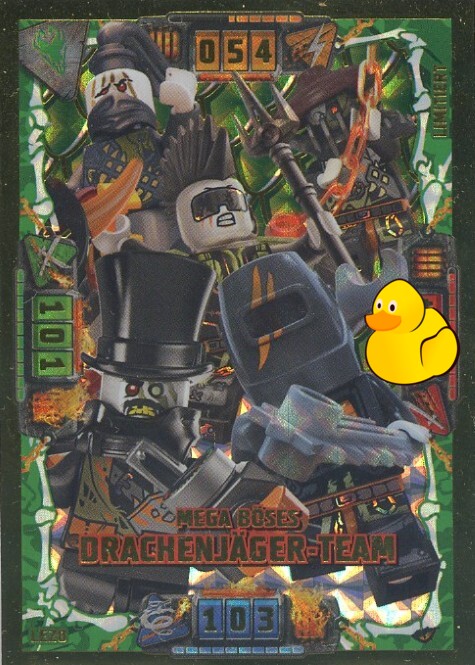 LEGO Ninjago Serie 4 | #LE020 Mega Böses Drachenjager-Team 