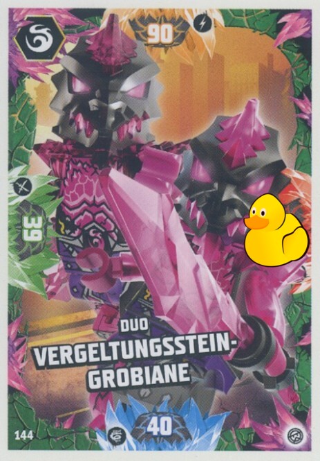 LEGO Ninjago Serie 8 | #144 Duo Vergeltungsstein-Grobiane