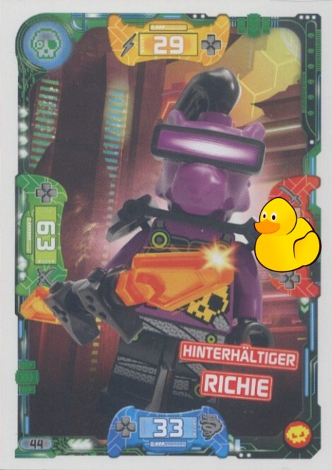 LEGO Ninjago Serie 5 Next Level | #044 Hinterhältiger Richie 