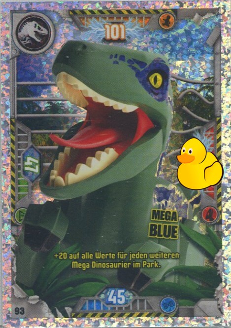 LEGO Jurassic World Serie 1 | #093 Mega Blue