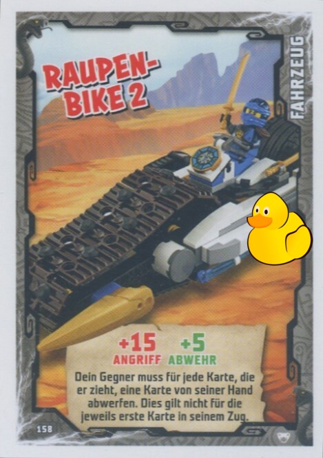 LEGO Ninjago Serie 2 | #158 Raupen-Bike 2 