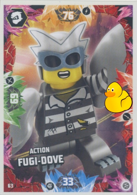 LEGO Ninjago Serie 8 | #063 Action Fugi-Dove