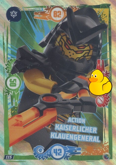 LEGO Ninjago Serie 9 | #115 Action Kaiserlicher Klauengeneral
