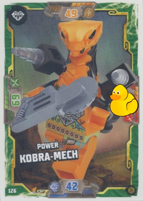 LEGO Ninjago Serie 8 | #126 Power Kobra-Mech