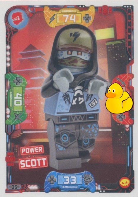 LEGO Ninjago Serie 5 Next Level | #035 Power Scott 