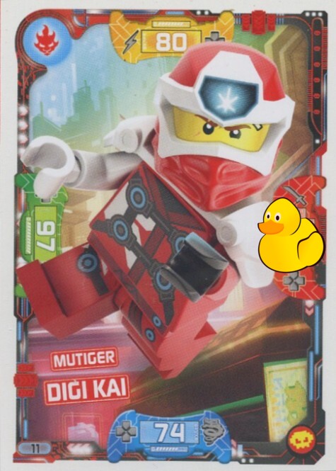 LEGO Ninjago Serie 5 Next Level | #011 Mutiger Digi Kai 