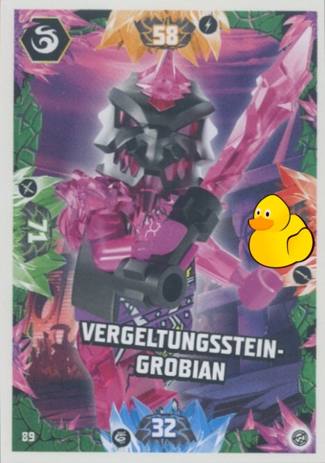 LEGO Ninjago Serie 8 | #089 Vergeltungsstein-Grobian