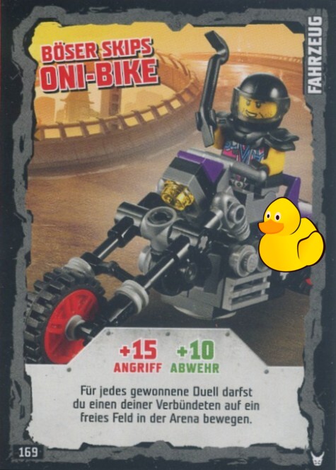 LEGO Ninjago Serie 3 | #169 Böser Skips Oni Bike 