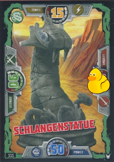 LEGO Ninjago Serie 3 | #111 Schlangenstatue 