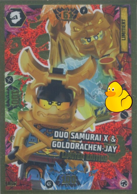 LEGO Ninjago Serie 8 Next Level | #LE17 Duo Samurai X & Golddrachen-Jay