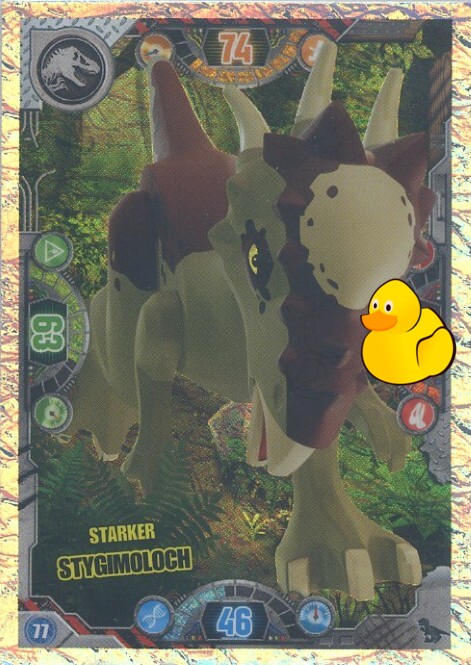 LEGO Jurassic World Serie 2 | #077 (Twin) Starker Stygimoloch