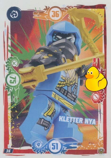 LEGO Ninjago Serie 9 Next Level  | #036 Kletter Nya