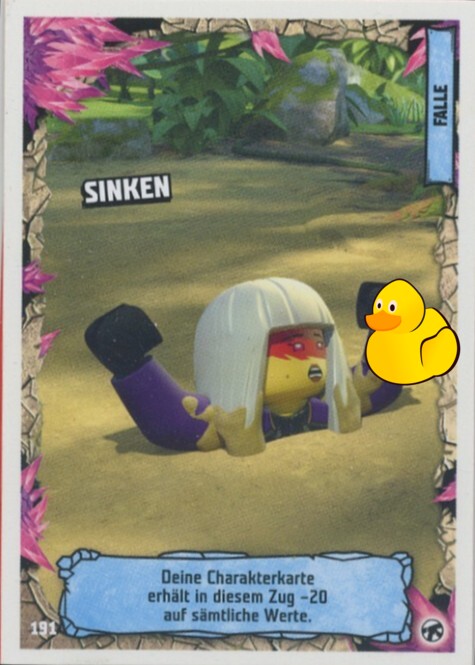 LEGO Ninjago Serie 8 Next Level | #191 Sinken