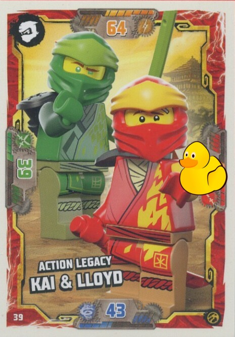 LEGO Ninjago Serie 7 | #039 Action Legacy Kai & Lloyd