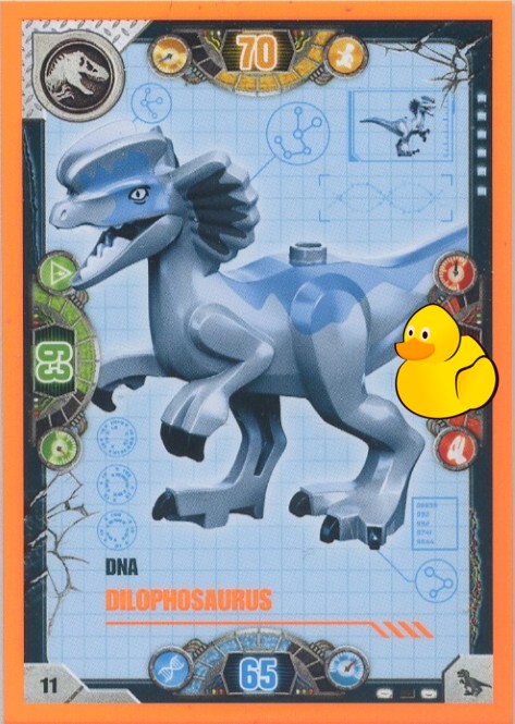 LEGO Jurassic World Serie 2 | #011 DNA Dilophosaurus