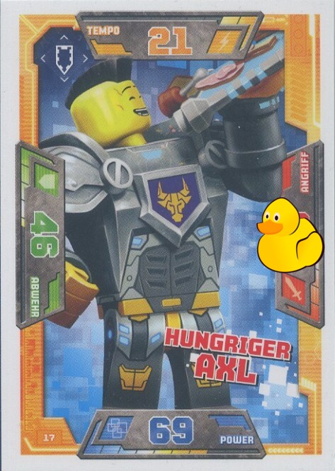 LEGO Nexo Knights Serie 1 | #017 Hungriger Axl