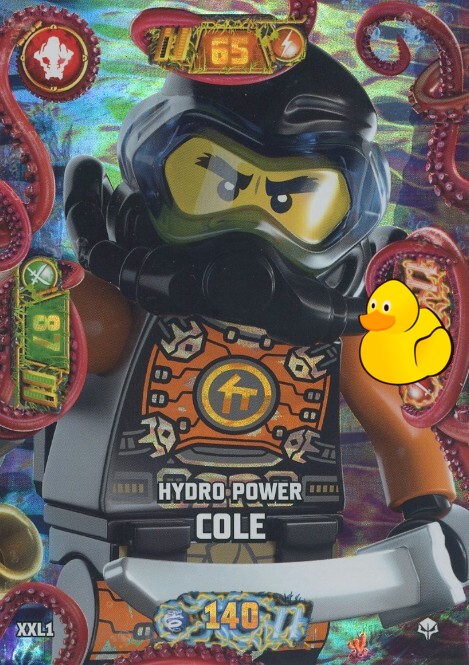 LEGO Ninjago Serie 7 Next Level | #XXL01 Hydro Power Cole