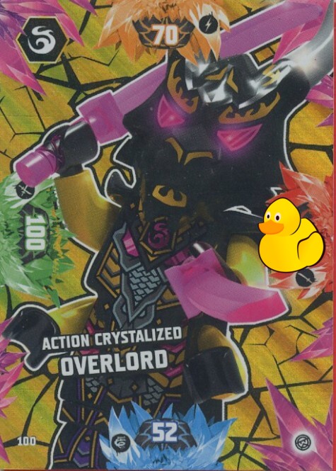 LEGO Ninjago Serie 8 | #100 Action Crystalized Overlord