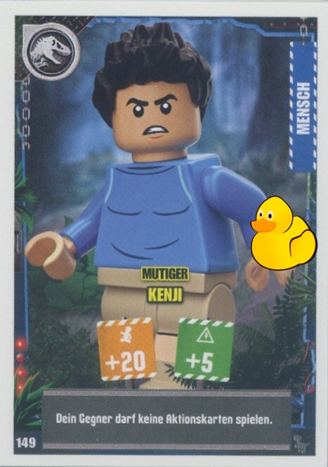 LEGO Jurassic World Serie 3 | #149 Mutiger Kenji