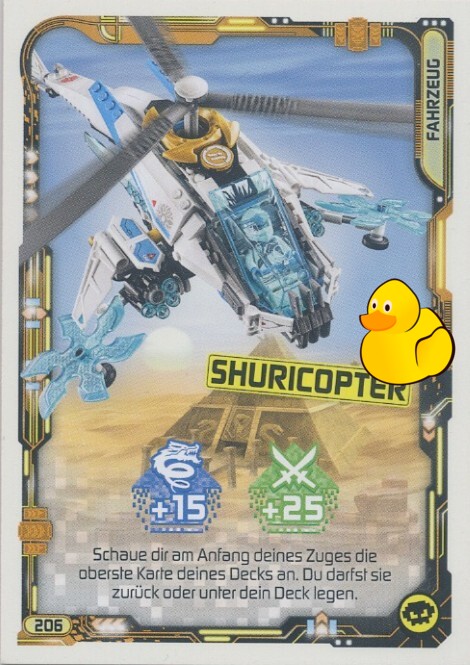 LEGO Ninjago Serie 5 | #206 ShuriCopter 